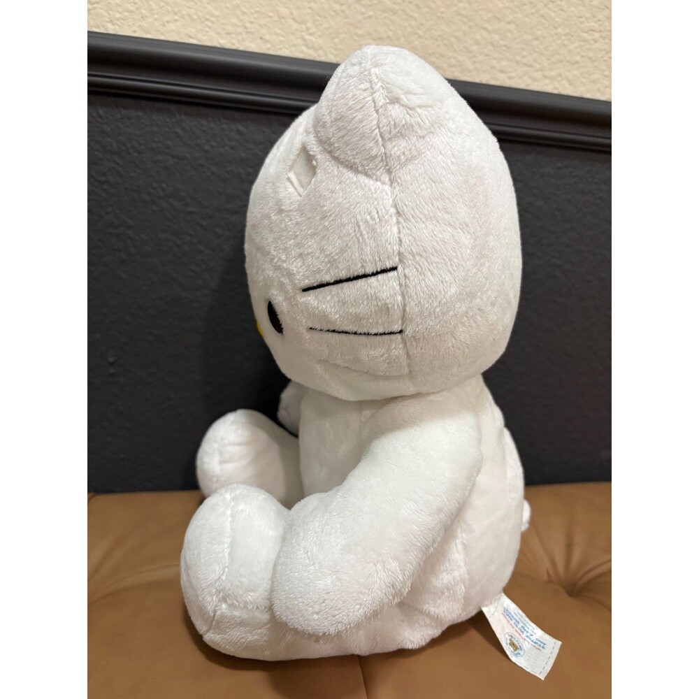 Build A Bear Inc. Hello Kitty White Plush Cat Stuffed Animal No Bow - Picture 4 of 8